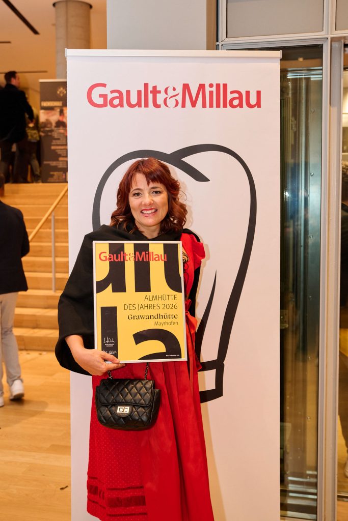 Überreichung Gault & Millau Wien - Grawandhütte - Almhütte des Jahres 2026
