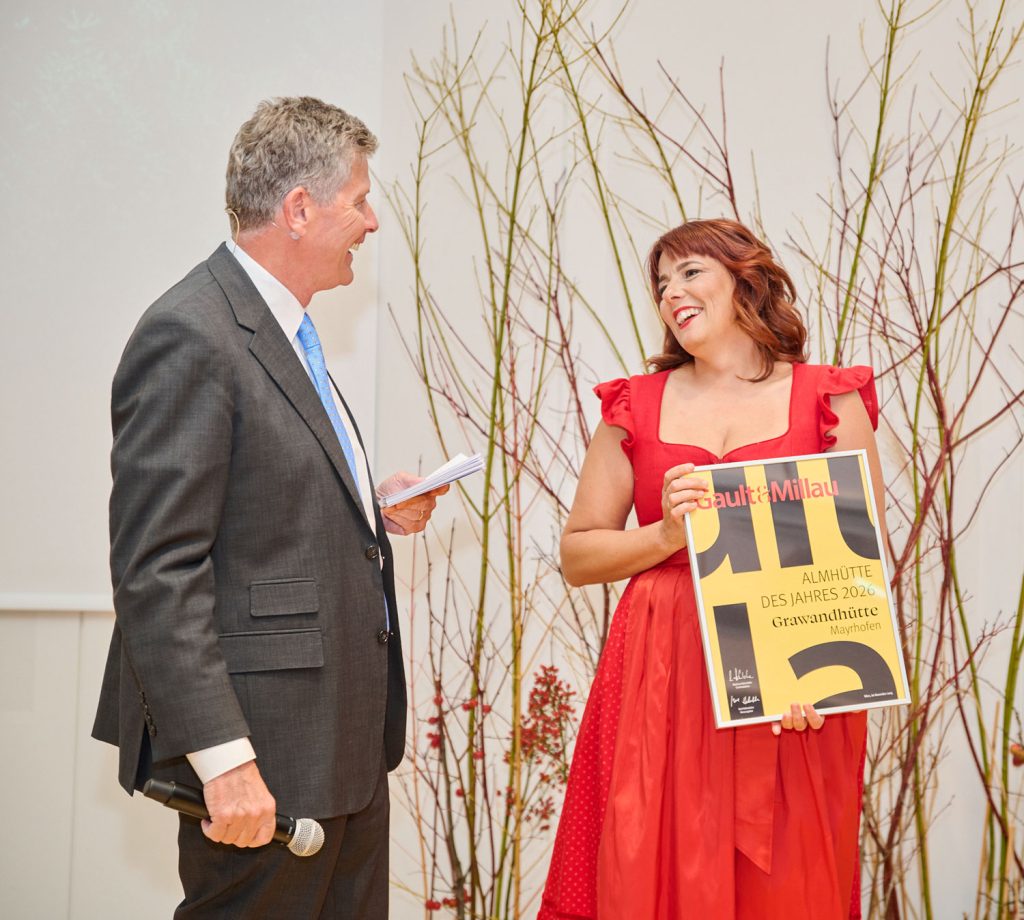 Überreichung Gault & Millau Wien - Grawandhütte - Almhütte des Jahres 2026